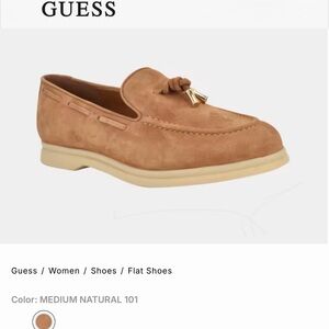 Guess Aryana Suede Loafers